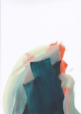 Portal - 2020 - 29,7cm x 21cm - Oil on Paper