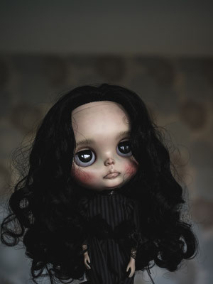 Gothic Custom Blythe doll