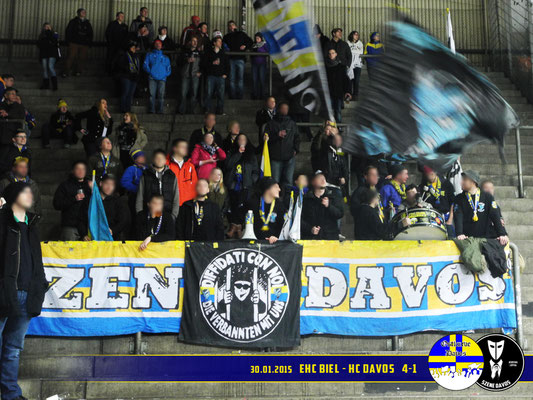 30.01.2015 EHC Biel vs. HC Davos - Megafon Davos