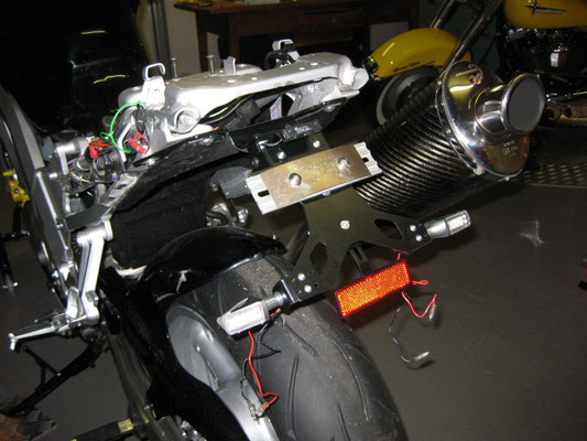 Heckumbau Suzuki SV650S