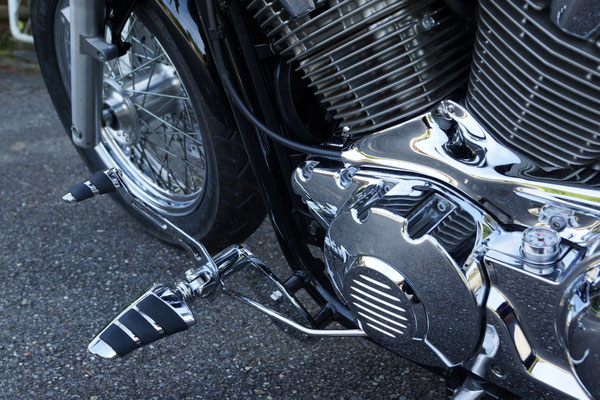 VTX Umbau, Lenker, Fender, Fussrasten, Motorabdeckungen, u.s.w.