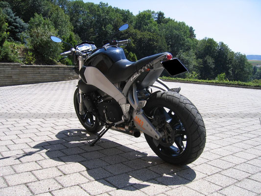 BUELL Lightning XB9S, Heckumbau
