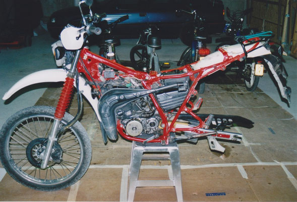 YAMAHA DT125 Umbau