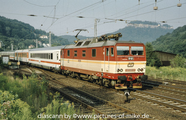 1.8.2002 mit IC 169 in Königstein