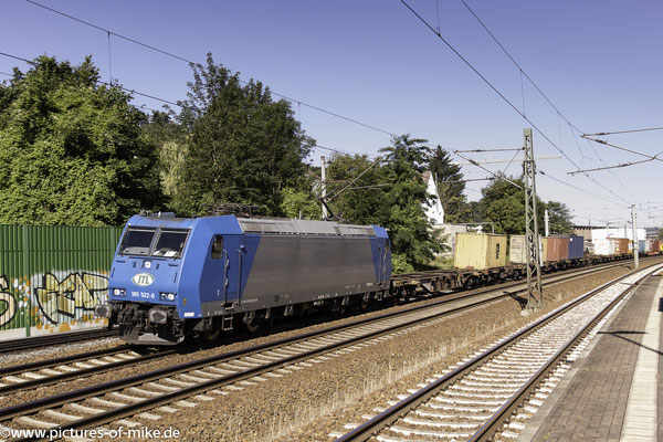 ITL 185 522 am 20.7.2016 in Heidenau-Großsedlitz mit Zug 42343 Hamburg - Melnik