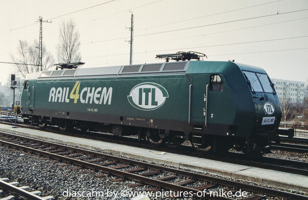 R4C / ITL 145 CL 003 (145 094) am 1.4.2004 abgestellt in Dresden Hbf.