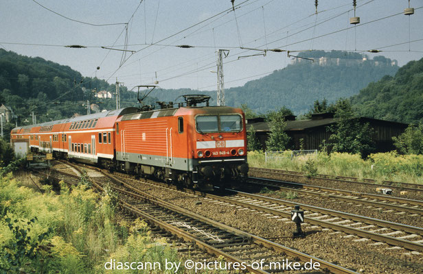 143 945 am 10.08.2002 mit S1 97029 in Königstein