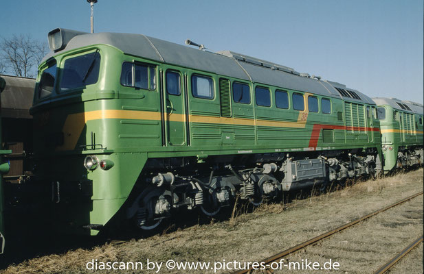 WAB 38 (ex CD 781 487) am 17.1.2003 abgestellt in Kamenz nach Verkauf an ITL. Lugansk 1973, Fabriknummer 1708