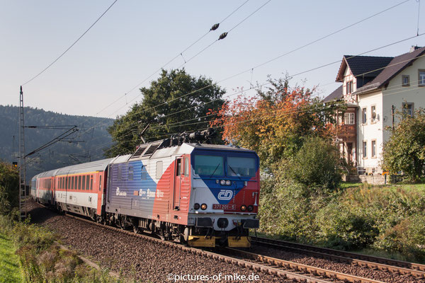 10.10.2015 mit dem EC 176 von Brno nach Hamburg bei Rathen