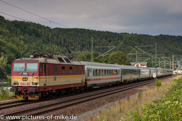 5.7.2017 in Königstein mit EC 172 Budapest Keleti - Hamburg-Altona