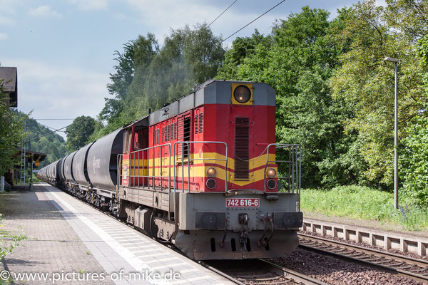 LokotransService (Brno) 742 616 am 21.5.2017 in Krippen