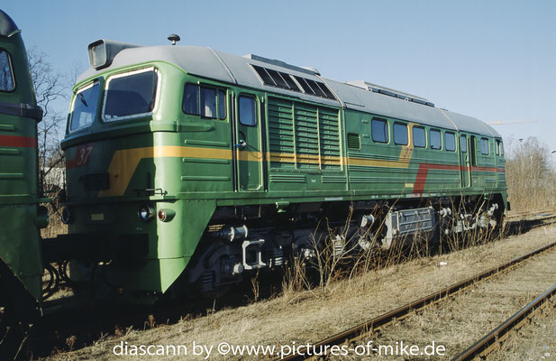 WAB 37 (ex CD 781 469) am 17.1.2003 abgestellt in Kamenz nach Verkauf an ITL. Lugansk 1973, Fabriknummer 1960