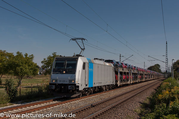 Railpool 185 695 am 18.9.2018 in Dresden-Stetzsch