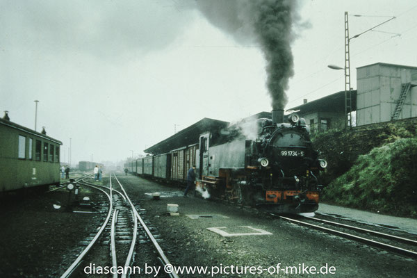 99 1734 in Freital-Hainsberg ( vermutlich 1985 - 1987)