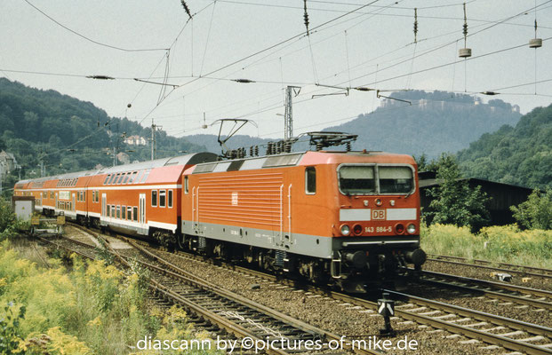 143 884 am 10.08.2002 mit S1 97033 in Königstein