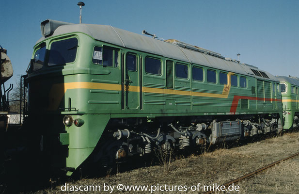WAB 40 (ex CD 781 598) am 17.1.2003 abgestellt in Kamenz nach Verkauf an ITL. Lugansk 1979, Fabriknummer 3424