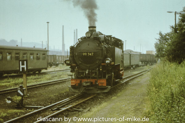99 747 in Freital-Hainsberg (vermutlich 1985-1987)