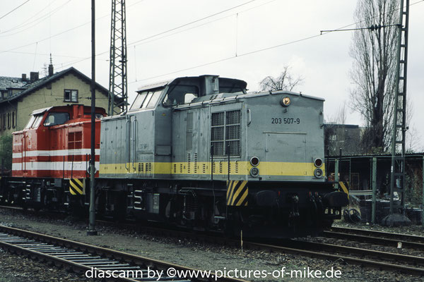 LEW 12883, 1971 //# 203 507 von Stock-Transport, Mainz am 23.3.2008 in Mannheim-Hbf. // ex. 110 374, ex. 112 374