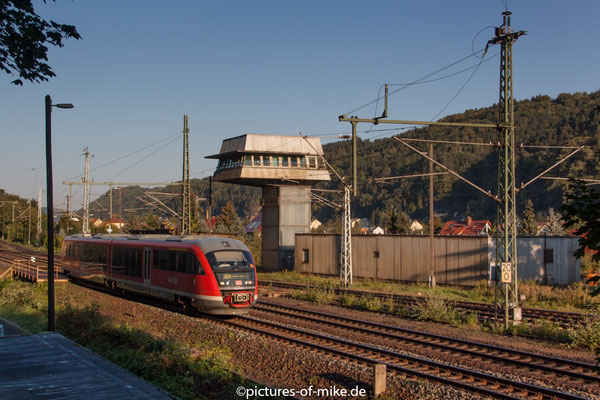 642 138 / 638 am 3.10.2015 als RE 5279 von Dresden nach Litomerice in Krippen (Bad Schandau Ost)