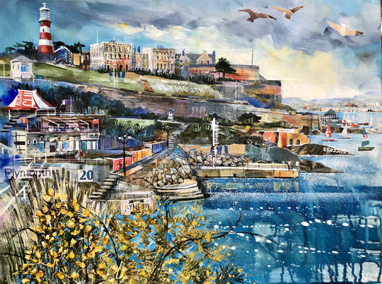 SC18 Plymouth Hoe sold print available