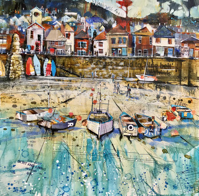 CO28 Punts on Mousehole       original sold       print available   