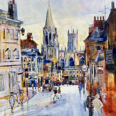 M40. Broad St., Bath.  Original sold  print available. 