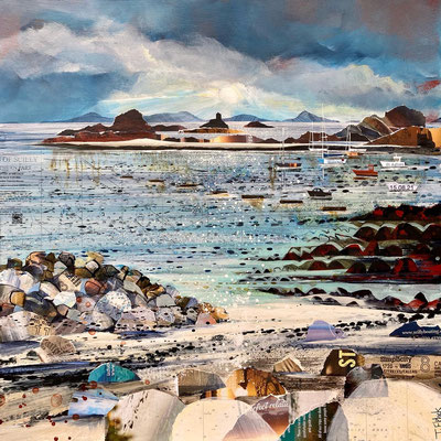 IOS36  Burnt Island 2.  SOLD.   Print Available. 