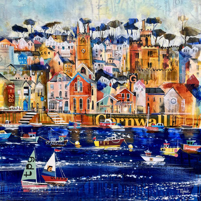 CO43 The King of Prussia, Fowey original sold print available