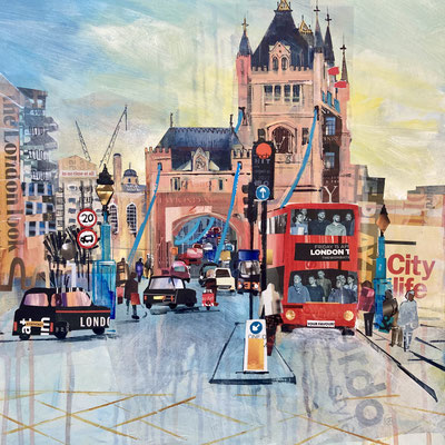 M40.   Tower Bridge   Gallery Commission.  print Available.  