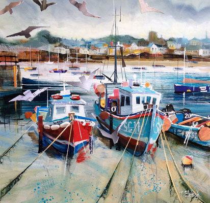 IOS05 Fishing Boats, St. Mary's SOLD  Print Available