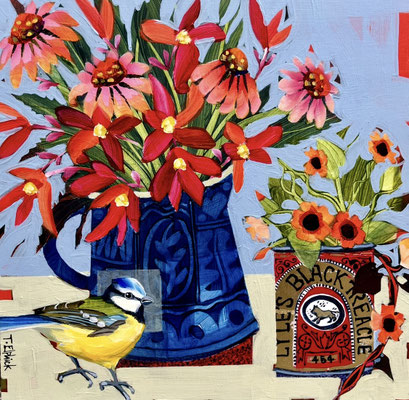SLB115 Bluetit & Black Treacle.  sold print available