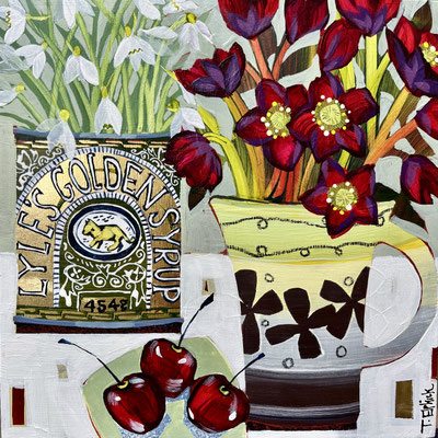 SLM66  Golden Syrup & Sheila's Mug.  Original sold print available