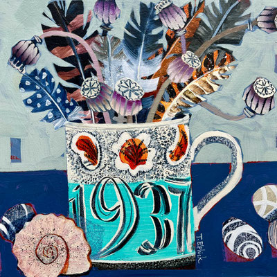 SLM63.  Coronation Mug.  sold. print available