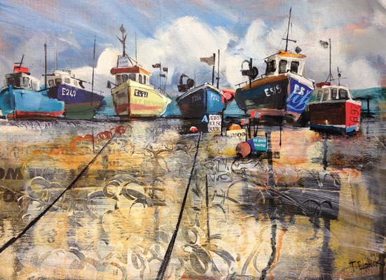 SC01 Beer Boats SOLD  Print Available   