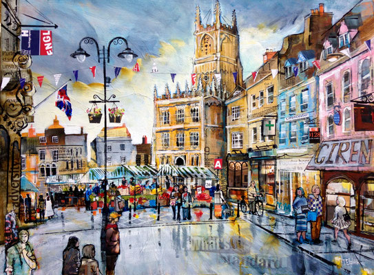 C10 Cirencester in Autumn  sold                      print available