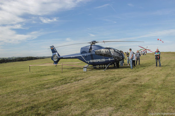Die EC-120 im Static Display beim Flugplatzfest