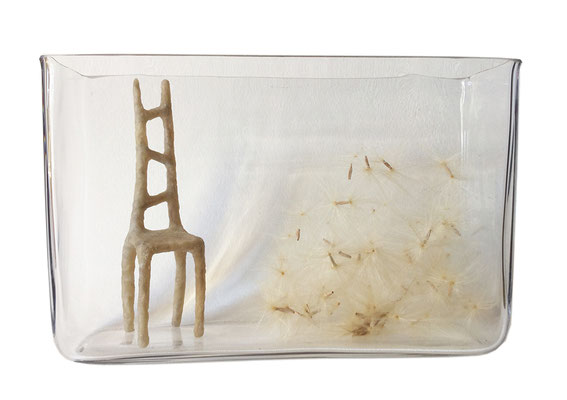 STRANGE CONVERSATIONS (wax and seeds), Katrin Terton, 2017, SOLD