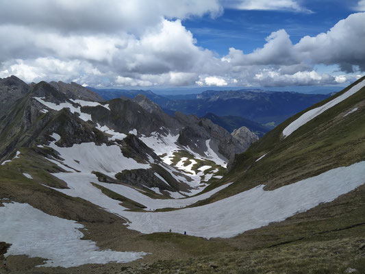 Haut de la combe de Tardevant