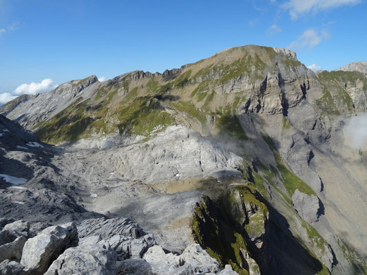 Col des Chambres depuis la Pointe de Bellegarde