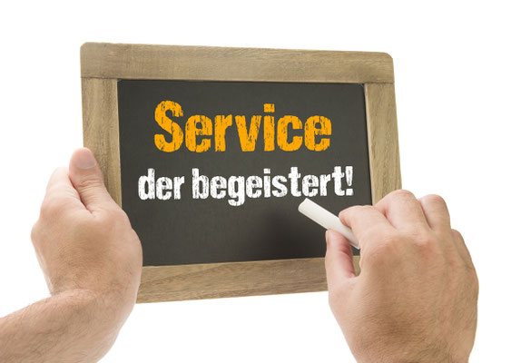 Service der begeistert