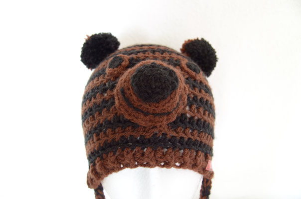 Teddybären-Mütze für Kinder