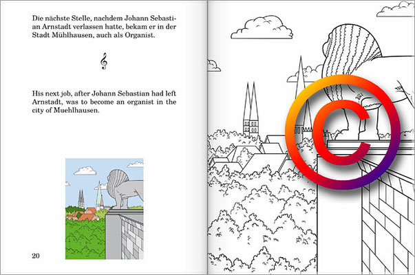 BachMalbuch für Kinder ab 4 + Kurzbiografie Bach 4 You