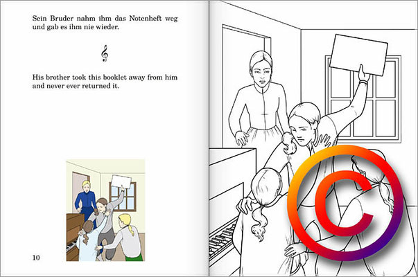BachMalbuch für Kinder ab 4 + Kurzbiografie Bach 4 You