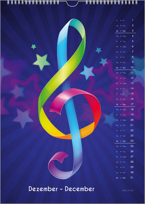 33 Musik-Kalender sind 33 Musik-Geschenke