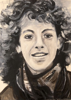 Portrait de ma soeur : collection Privée A. Zriba 