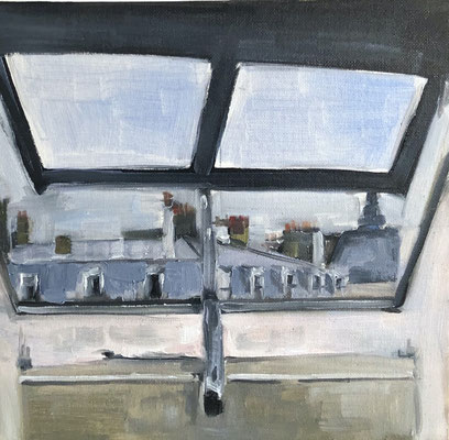Vue de la Comédie française : collection privée Sonia Z. 