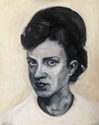 Portrait de ma mère : collection Privée A. Zriba 