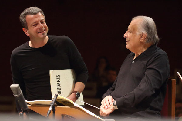 rehearsing with maestro Zubin Mehta | ©Bayerisches Staatsorchester/Wilfried Hösl