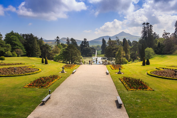 Powerscourt Gardens and House