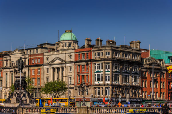 O´Connell Street and Monument Dublin